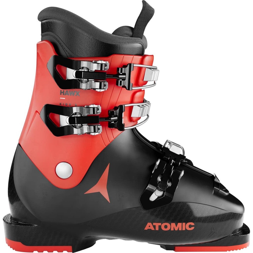 Atomic‎ Hawx Jr R3 Kids Ski Boots Black Red AE501888021X Size 21 21.5 257mm